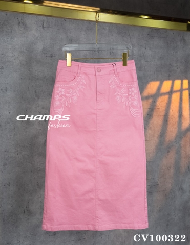 CHÂN VÁY HÔNG DISUI 100322