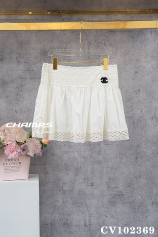 CHÂN VÁY CHANEL TRẮNG 102369