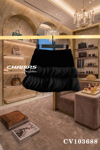 CHÂN VÁY NHUNG PHỐI BÈO 103688