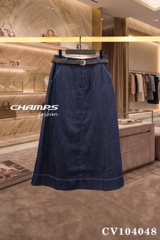 CHÂN VÁY DÀI JEAN XANH 104048