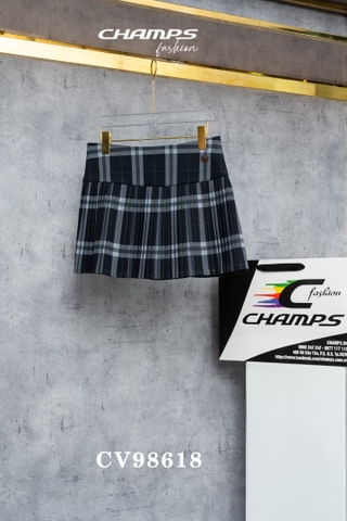 CHÂN VÁY XẾP LY CARO 98618