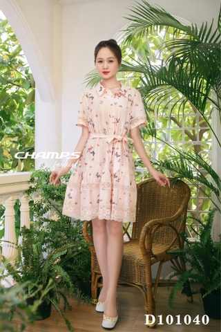 ĐẦM XÔ HOA HỒNG BUOM DN 101040