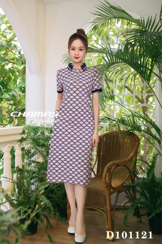 ĐÂM THUN DÀI HỒNG DÁNG DÀI 101121