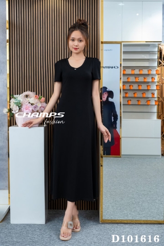 ĐẦM THUN ĐEN 101616