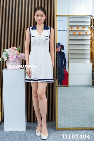 ĐẦM LEN TRẮNG 102404