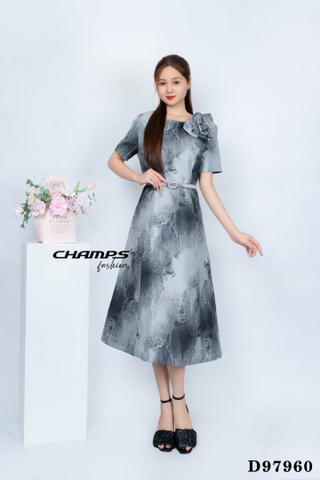 ĐẦM GẤM XÁM DN 97960