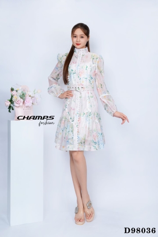 ĐẦM HOA DN LÓT 98036