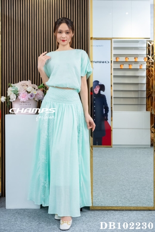 BỘ XANH CV REN DÀI 102230