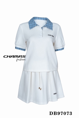 BỘ THUN TRẮNG MIUMIU 97073