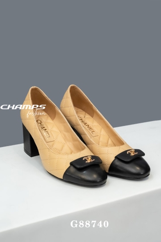 GIÀY CHANEL KEM KHÓA VÀNG 88740