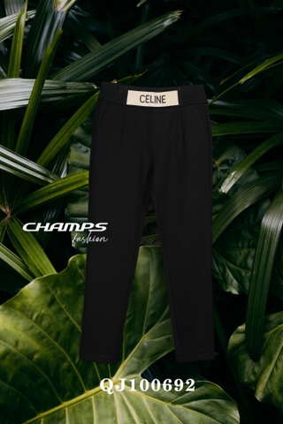 QUẦN THUN ĐEN ÔM 100692