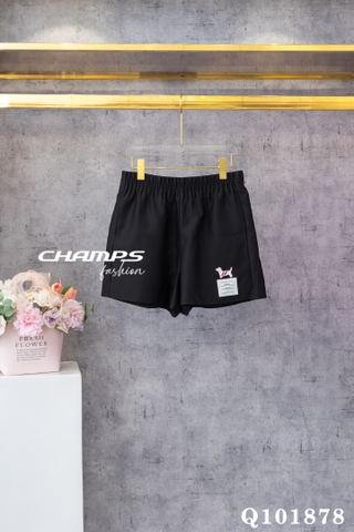 QUẦN SHORT ĐEN CÚN 101878