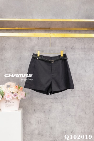 QUẦN SHORT LENIN ĐEN 102019
