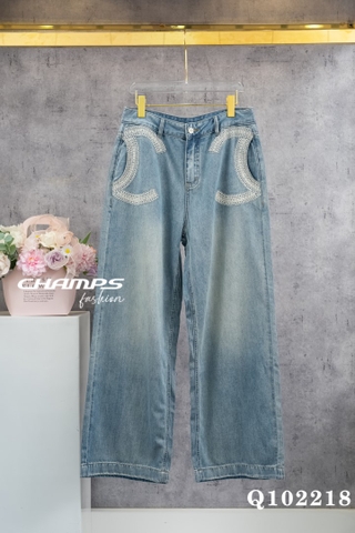 QUẦN JEAN SUÔN CHANEL 102218