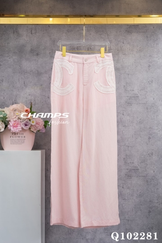 QUẦN LENIN CHANEL HÔNG 102281