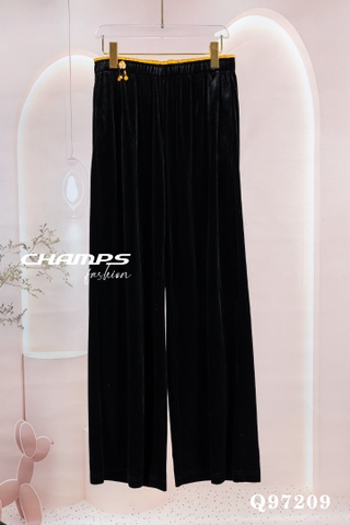 QUẦN SUÔN NHUNG ĐEN  97209