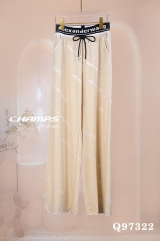 QUẦN SUÔN NHUNG KEM ALEXANDER 97322