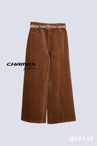 QUẦN NHUNG SUÔN NÂU DN 98149