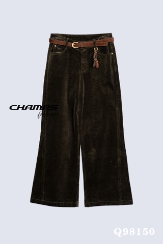 QUẦN NHUNG SUÔN XANH RÊU DN 98150