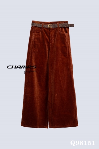 QUẦN NHUNG SUÔN CAM NGÓI  DN 98151