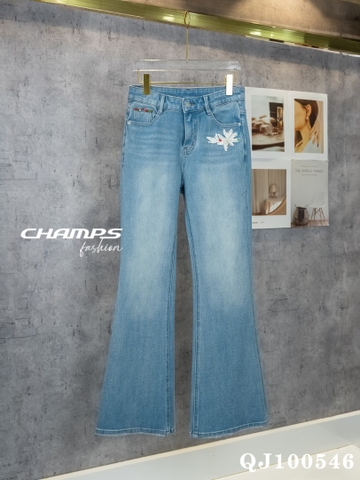 QUẦN JEAN XANH BASS 100546