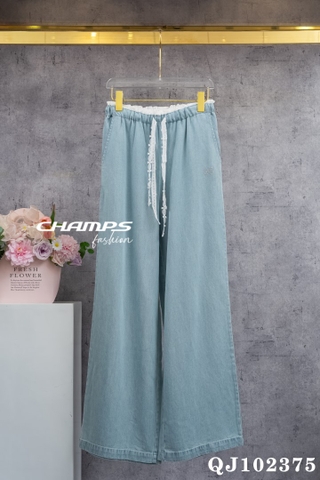 QUẦN SUÔN JEAN XANH 102375