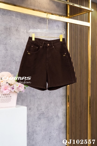 QUẦN SHORT NÂU 102557
