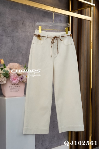 QUẦN JEAN SUÔN V TRẮNG DN 102561