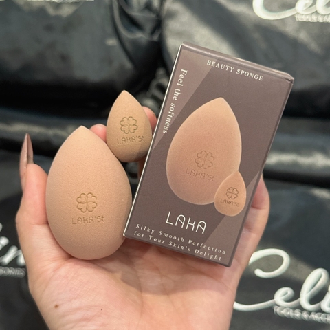 Set 2 Bông Mút Beauty Sponge Laka (Lớn + Nhỏ)
