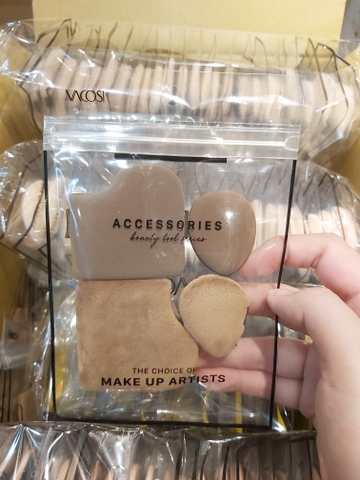 Set 4 Bông Trang điểm Vacosi BP56