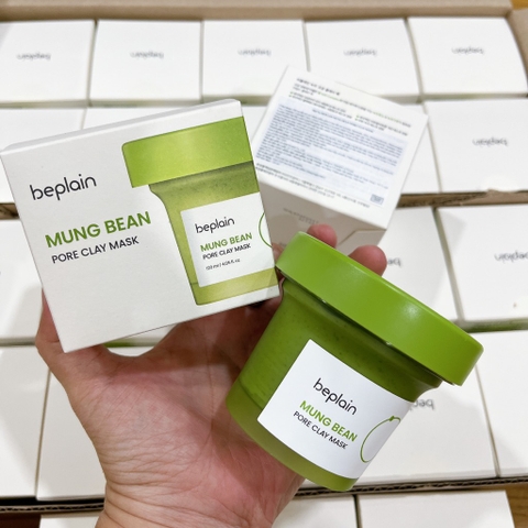 Mặt Nạ Đất Sét Mung Bean Beplain Pore Clay Mask 120ml