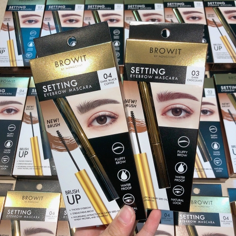 Mascara mày Nongchat setting Eyebrown