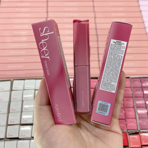 Son Thỏi ROMAND Sheer Tinted Stick 2g CT