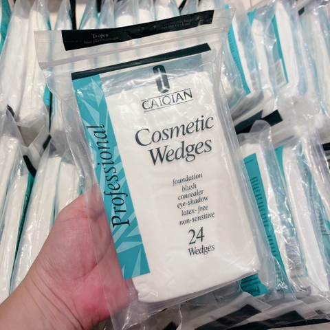 Bông Mút Caiqian Cosmetic Wedges 24 Wedges