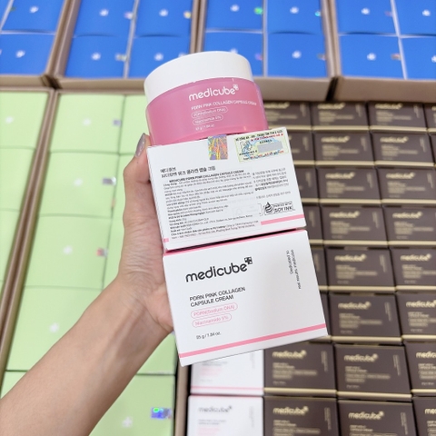 VAT - Kem Dưỡng Medicube PDRN Pink Collagen Capsule Cream 55g CT