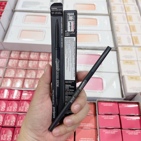 Chì kẻ mày 2 đầu Peripera Speedy Skinny Brow