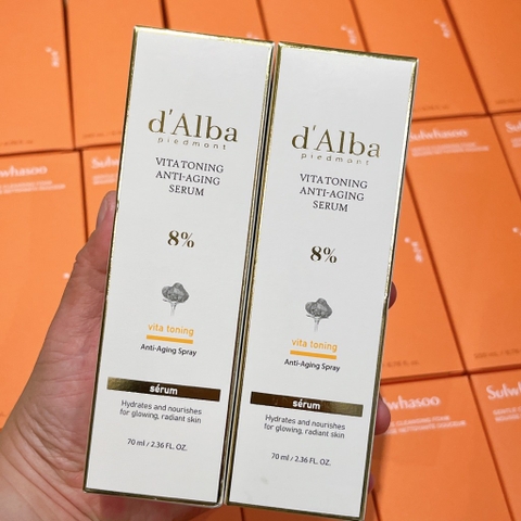 Serum dAlba Vita Toning Anti-Aging 8% 70ml