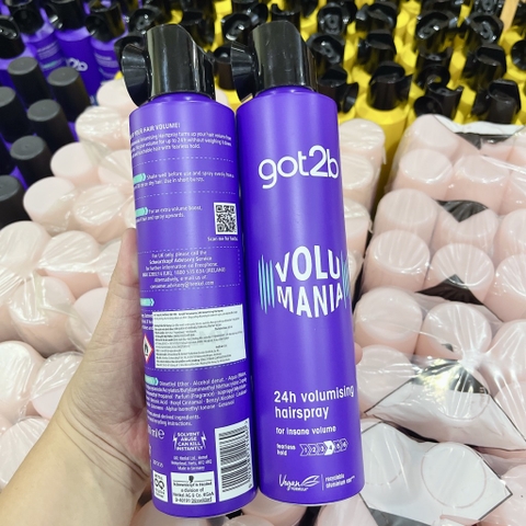 Xịt tạo phồng tóc GOT2B Volumaniac