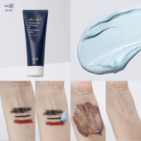 Sáp Tẩy trang Oh!Oh! Divine Blue Cleansing & Massaging Balm 150ml