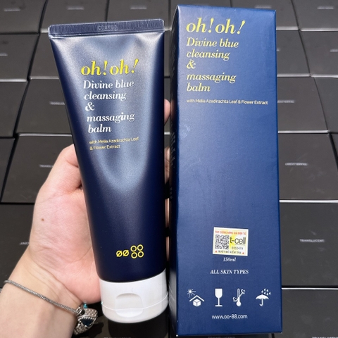 Sáp Tẩy trang Oh!Oh! Divine Blue Cleansing & Massaging Balm 150ml