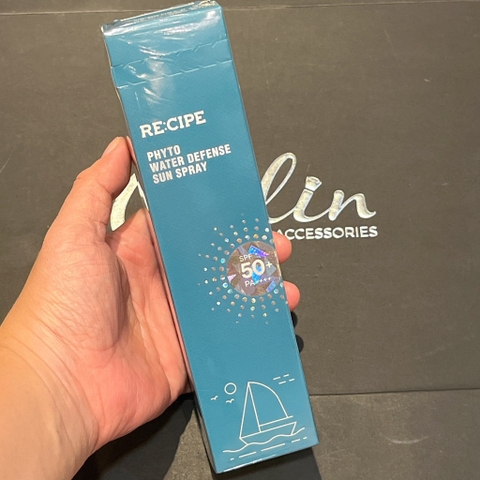 Xịt chống nắng Recipe Phyto Water Defese SPF 50+ 180ml