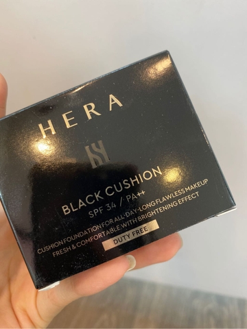 Cushion Hera Black SPF34 24H Skin Fit Cover ( Kèm Lõi )