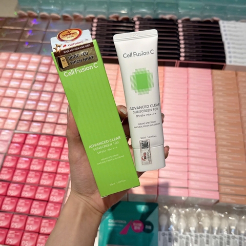 Kem Chống Nắng Cell Fusion C Sunscreen 100 50ml SPF 50 ( Mẫu Mới )