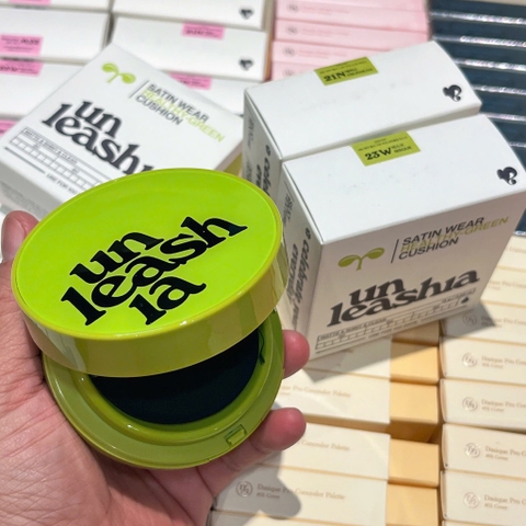 Cushion Unleashia Satin Wear Healthy Green