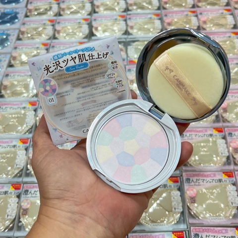 Phấn Nén Đa Sắc CANMAKE Abloom SPF24 ( XANH )