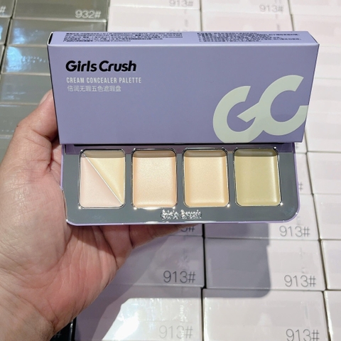 Bảng Che Khuyết Điểm Girls Crush 5 Ô