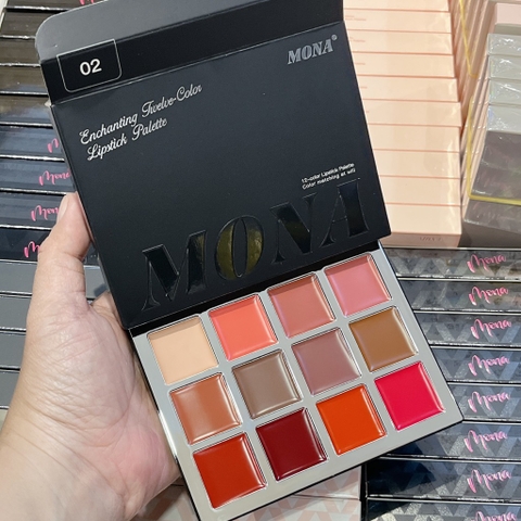Bảng Son Mona Enchanting Twelve-Color