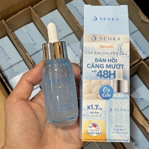 Serum Cấp ẩm Senka Deep Moist 3X HA 30ml