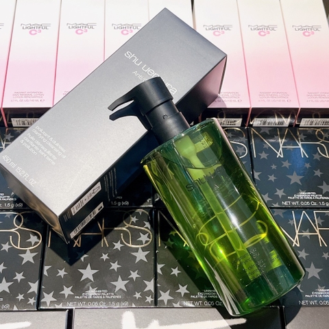 Dầu Tẩy Trang Shu Anti/Oxi+ Xanh 450ml