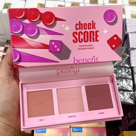 Bảng Má Hồng Benefit Score 3 x 2.5g (Willa/Danelion/Winner)